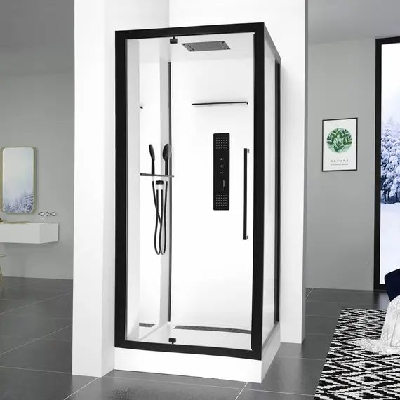 ДУШЕВАЯ КАБИНА BLACK & WHITE GALAXY G8022 90Х90Х217