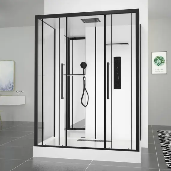 ДУШЕВАЯ КАБИНА BLACK & WHITE GALAXY G8030 160Х85Х217