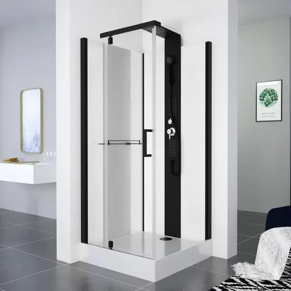 ДУШЕВАЯ КАБИНА BLACK & WHITE GALAXY G8702