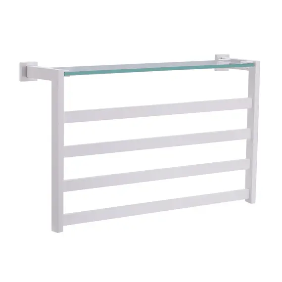 ЭЛЕКТРИЧЕСКИЙ ПОЛОТЕНЦЕСУШИТЕЛЬ BLACK & WHITE N-333 B БЕЛЫЙ МАТОВЫЙ