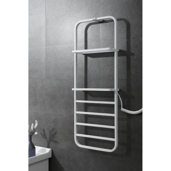 ЭЛЕКТРИЧЕСКИЙ ПОЛОТЕНЦЕСУШИТЕЛЬ BLACK & WHITE N-337W БЕЛЫЙ МАТОВЫЙ