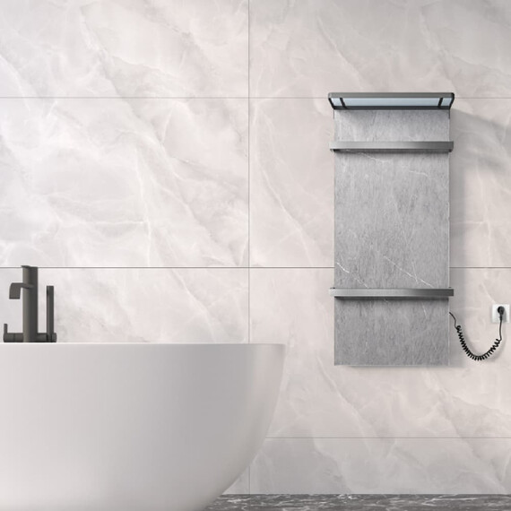 ЭЛЕКТРИЧЕСКИЙ ПОЛОТЕНЦЕСУШИТЕЛЬ BLACK & WHITE N-388AG ТЕМНО-СЕРЫЙ