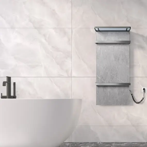 ЭЛЕКТРИЧЕСКИЙ ПОЛОТЕНЦЕСУШИТЕЛЬ BLACK & WHITE N-388AG ТЕМНО-СЕРЫЙ