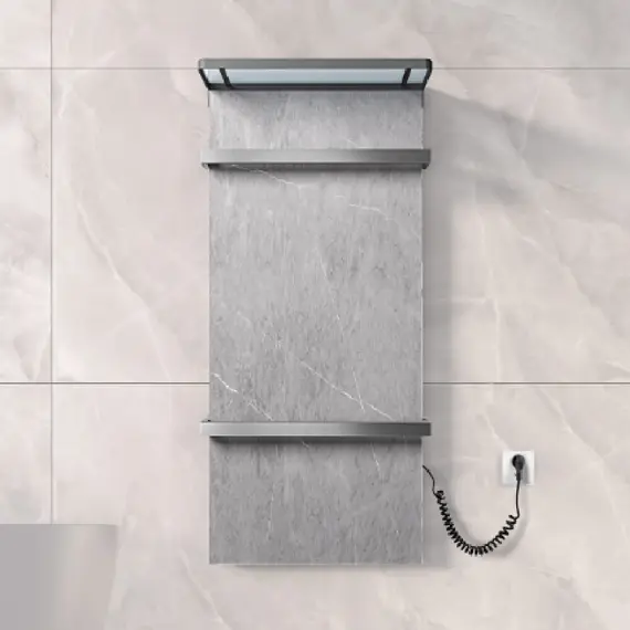 ЭЛЕКТРИЧЕСКИЙ ПОЛОТЕНЦЕСУШИТЕЛЬ BLACK & WHITE N-388AG ТЕМНО-СЕРЫЙ