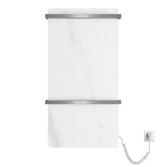 ЭЛЕКТРИЧЕСКИЙ ПОЛОТЕНЦЕСУШИТЕЛЬ BLACK & WHITE N-389SW БЕЛЫЙ МАТОВЫЙ