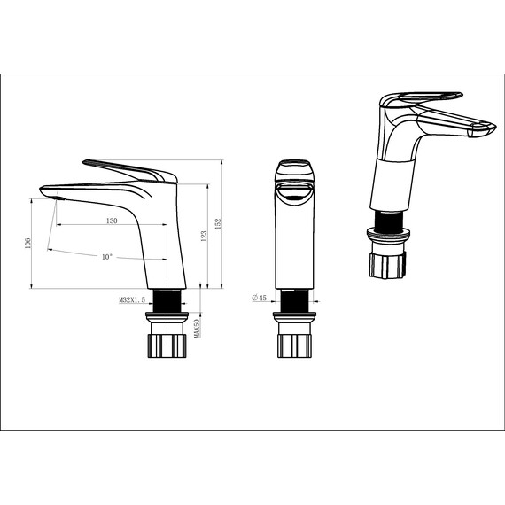 СМЕСИТЕЛЬ ORANS OLS-K1056