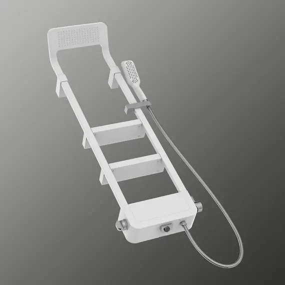 ДУШЕВАЯ ПАНЕЛЬ BLACK & WHITE W1210 СНЕЖНЫЙ БЕЛЫЙ