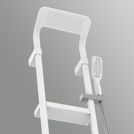 ДУШЕВАЯ ПАНЕЛЬ BLACK & WHITE W1210 СНЕЖНЫЙ БЕЛЫЙ