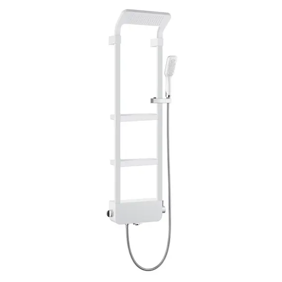 ДУШЕВАЯ ПАНЕЛЬ BLACK & WHITE W1210 СНЕЖНЫЙ БЕЛЫЙ