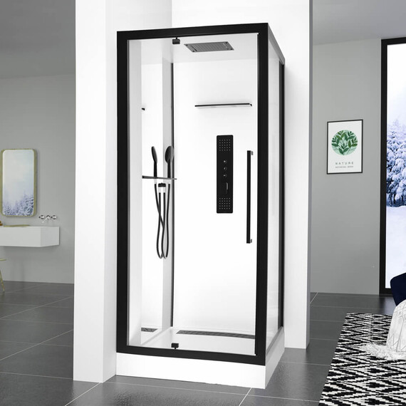ДУШЕВАЯ КАБИНА BLACK & WHITE GALAXY G8022 90Х90Х217