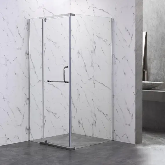 ДУШЕВОЙ УГОЛ VECONI ROVIGO RV-19, 1200Х900Х2000, ХРОМ, СТЕКЛО ПРОЗРАЧНОЕ
