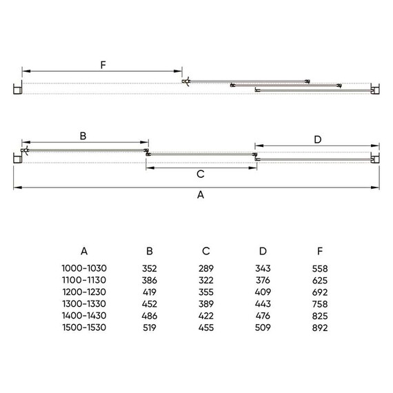 ДУШЕВАЯ ДВЕРЬ VECONI VIANNO VN-31, 1200Х1950, ХРОМ, СТЕКЛО ПРОЗРАЧНОЕ
