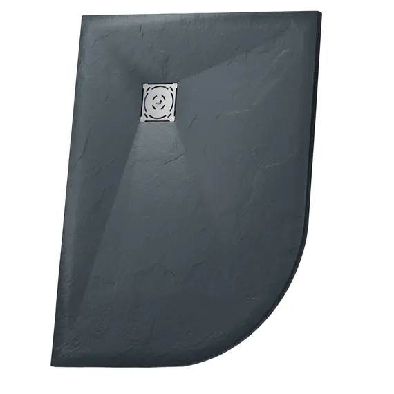 ДУШЕВОЙ ПОДДОН АСИММЕТРИЧНЫЙ RGW ST/AR-G ГРАФИТ