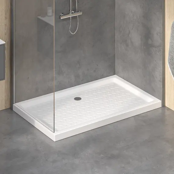 ПОДДОН ДЛЯ ДУША ПРЯМОУГОЛЬНЫЙ КЕРАМИЧЕСКИЙ RGW CR (ГЛУБИНА 35)