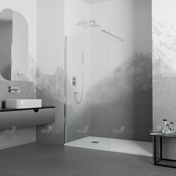 ПЕРЕГОРОДКА ДЛЯ ДУША RGW WA-010