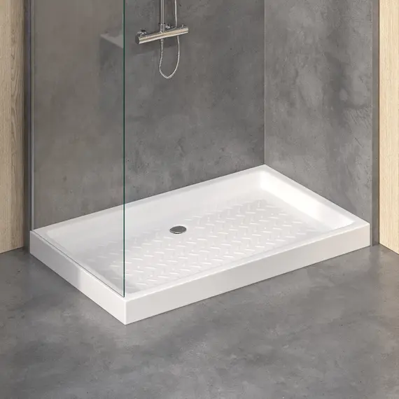 ПОДДОН ДЛЯ ДУША ПРЯМОУГОЛЬНЫЙ КЕРАМИЧЕСКИЙ RGW CR (ГЛУБИНА 75)
