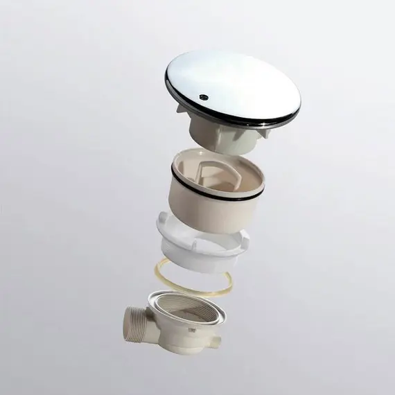 СИФОН ДЛЯ ДУШЕВЫХ ПОДДОНОВ RGW VELPLEX QYD-01 ХРОМ