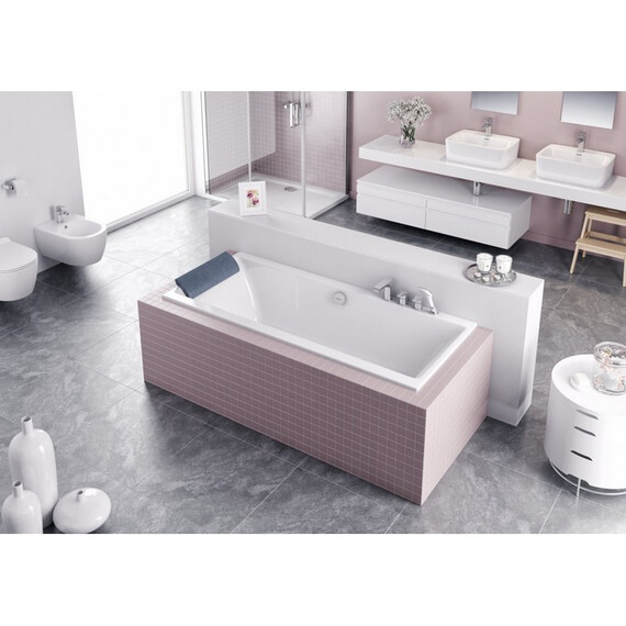 ВАННА АКРИЛОВАЯ EXCELLENT PRYZMAT SLIM 170X75