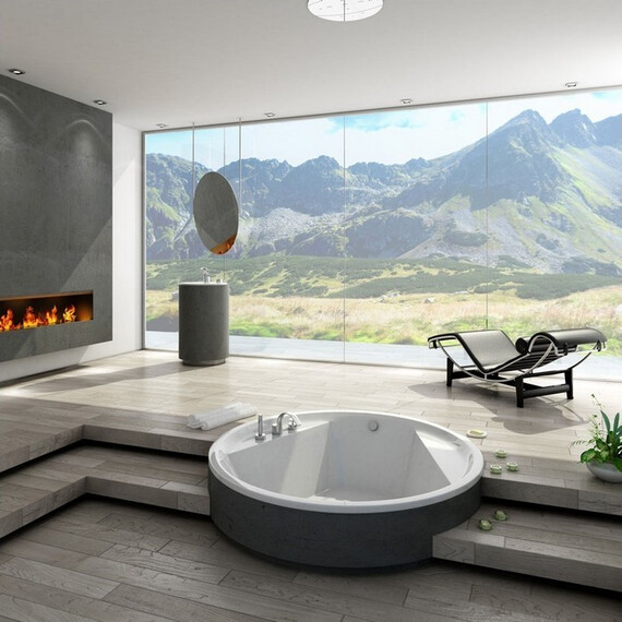 ВАННА АКРИЛОВАЯ EXCELLENT GREAT ARC 160