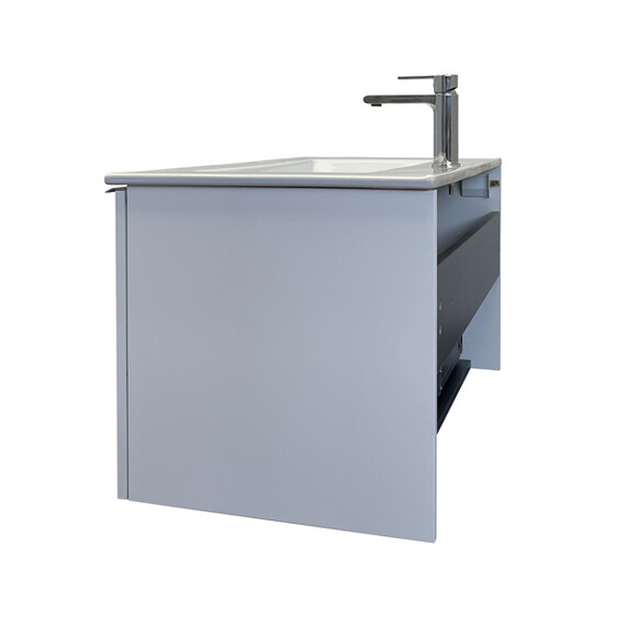 ТУМБА-УМЫВАЛЬНИК COMFORTY МЕРАНО 90 БЕЛЫЙ МАТОВЫЙ С РАКОВИНОЙ QUADRO 90