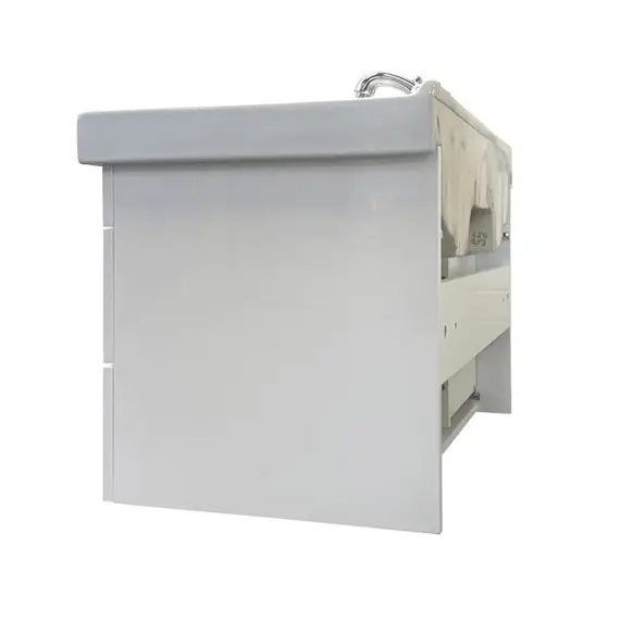 ТУМБА-УМЫВАЛЬНИК COMFORTY НИКОСИЯ-80П БЕЛЫЙ ГЛЯНЕЦ С РАКОВИНОЙ FEST 80