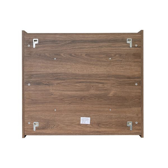 ЗЕРКАЛО-ШКАФ COMFORTY СОЛО-90 ДУБ ТЁМНО-КОРИЧНЕВЫЙ