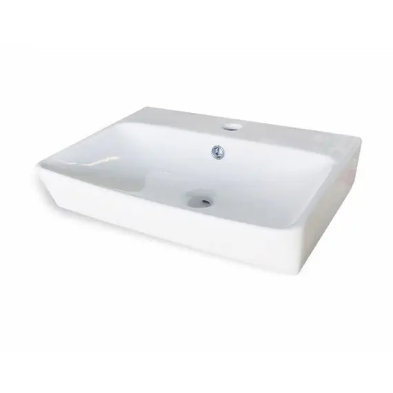 ТУМБА-УМЫВАЛЬНИК COMFORTY ПОРТО-60 ДУБ ТЁМНО-КОРИЧНЕВЫЙ С ЧЕРНОЙ СТОЛЕШНИЦЕЙ №8 C РАКОВИНОЙ COMFORTY 9055RA-50