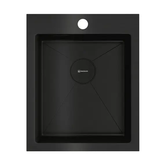 КУХОННАЯ МОЙКА OMOIKIRI AKISAME 41-GB НЕРЖ.СТАЛЬ/ГРАФИТ