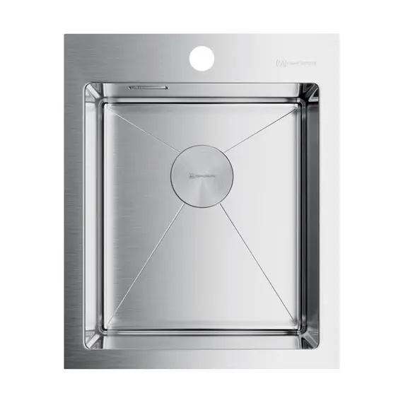 КУХОННАЯ МОЙКА OMOIKIRI AKISAME 41-IN НЕРЖ.СТАЛЬ/НЕРЖАВЕЮЩАЯ СТАЛЬ