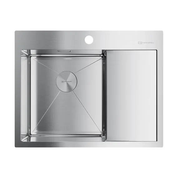 КУХОННАЯ МОЙКА OMOIKIRI AKISAME 65-IN-L НЕРЖ.СТАЛЬ/НЕРЖАВЕЮЩАЯ СТАЛЬ
