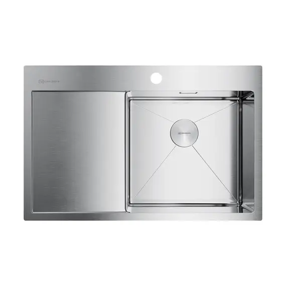 КУХОННАЯ МОЙКА OMOIKIRI AKISAME 78-IN-R НЕРЖ.СТАЛЬ/НЕРЖАВЕЮЩАЯ СТАЛЬ
