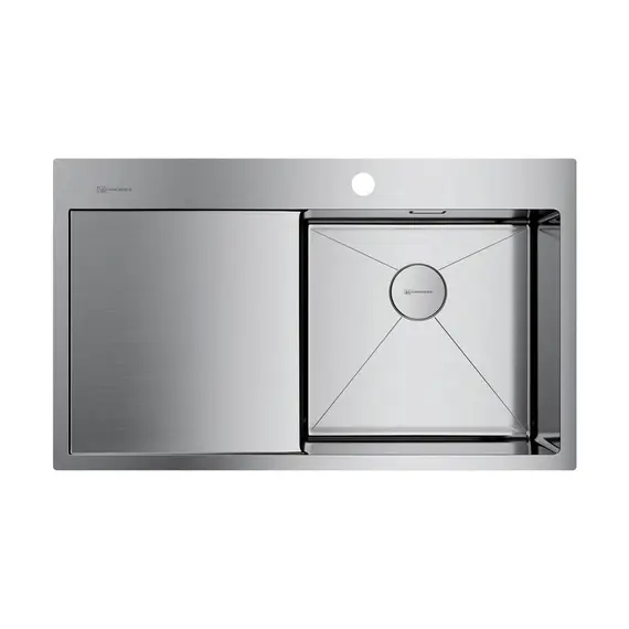 КУХОННАЯ МОЙКА OMOIKIRI AKISAME 86-IN-R НЕРЖ.СТАЛЬ/НЕРЖАВЕЮЩАЯ СТАЛЬ