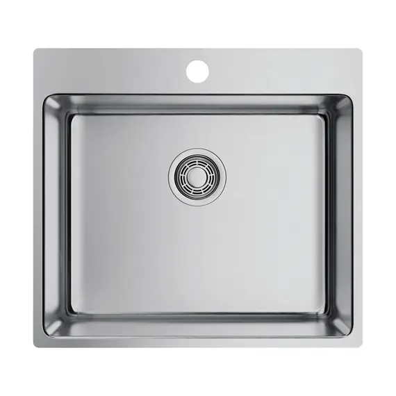 КУХОННАЯ МОЙКА OMOIKIRI AMADARE 55-IN НЕРЖ.СТАЛЬ/НЕРЖАВЕЮЩАЯ СТАЛЬ