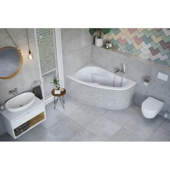 ВАННА АКРИЛОВАЯ EXCELLENT NEWA 160X95 (ЛЕВ.)