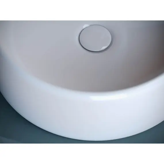 УМЫВАЛЬНИК ЧАША НАКЛАДНАЯ КРУГЛАЯ CERAMICA NOVA ELEMENT 400X400X150 ММ