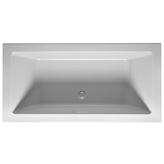 ВАННА АКРИЛОВАЯ RIHO RETHINK CUBIC 180X90 RIHO FALL БЕЛЫЙ ГЛЯНЕЦ, ЗАПОЛНЕНИЕ ЧЕРЕЗ ПЕРЕЛИВ