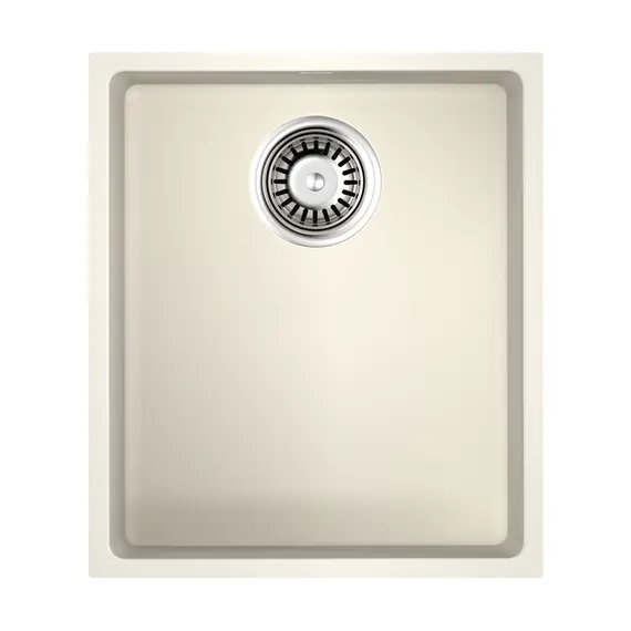 КУХОННАЯ МОЙКА OMOIKIRI BOSEN 38-U-WH TETOGRANIT/БЕЛЫЙ