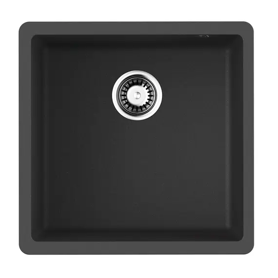КУХОННАЯ МОЙКА OMOIKIRI BOSEN 44-U-BL TETOGRANIT/ЧЕРНЫЙ