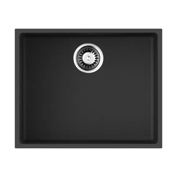 КУХОННАЯ МОЙКА OMOIKIRI BOSEN 54-U-BL TETOGRANIT/ЧЕРНЫЙ