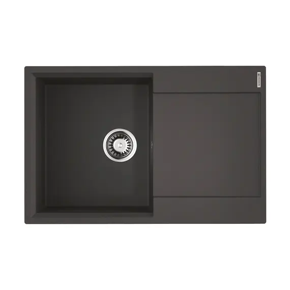 КУХОННАЯ МОЙКА OMOIKIRI DAISEN 78-BL ARTGRANIT/ЧЕРНЫЙ