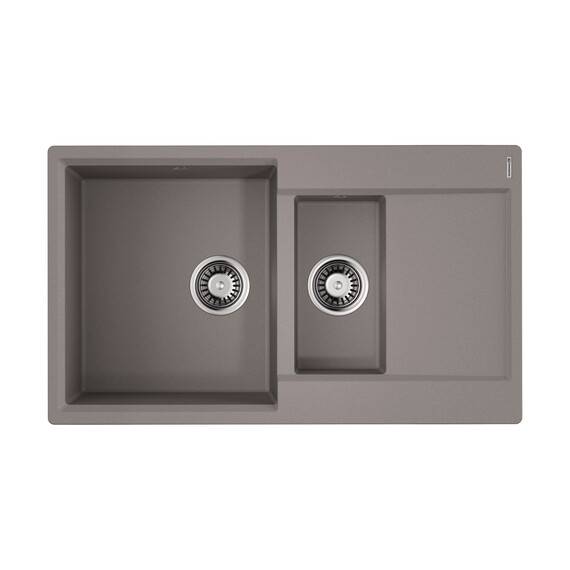 КУХОННАЯ МОЙКА OMOIKIRI DAISEN 86-2-GR ARTGRANIT/LENINGRAD GREY  