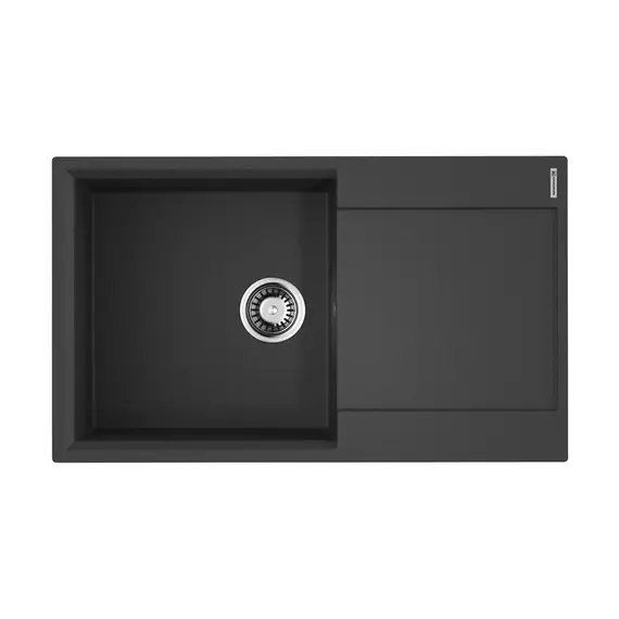 КУХОННАЯ МОЙКА OMOIKIRI DAISEN 86-BL ARTGRANIT/ЧЕРНЫЙ