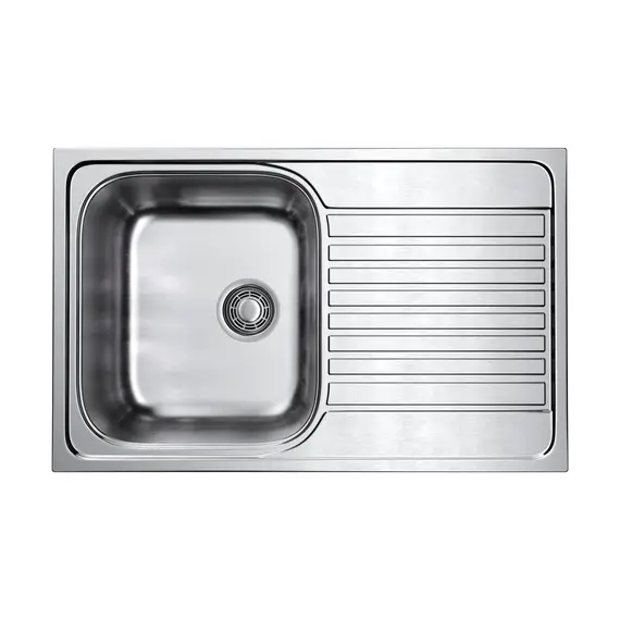 КУХОННАЯ МОЙКА OMOIKIRI KASHIOGAWA 79-IN НЕРЖ.СТАЛЬ/НЕРЖАВЕЮЩАЯ СТАЛЬ