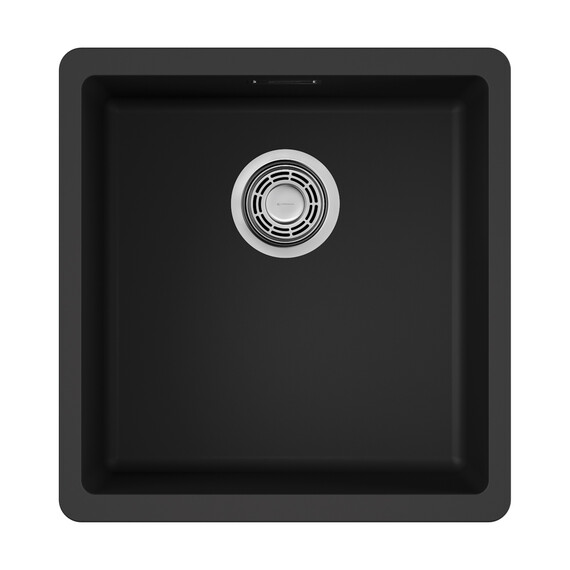 КУХОННАЯ МОЙКА OMOIKIRI KATA 40-U-BL ARTGRANIT/ЧЕРНЫЙ  