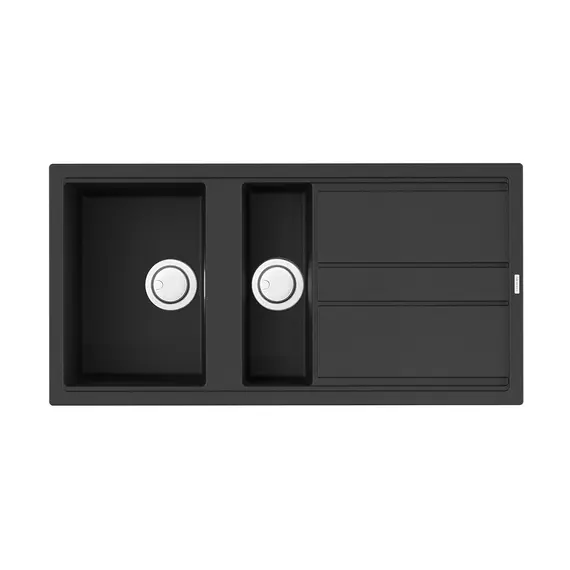 КУХОННАЯ МОЙКА OMOIKIRI KITAGAWA 100-2-GB ARTCERAMIC/ГРАФИТ