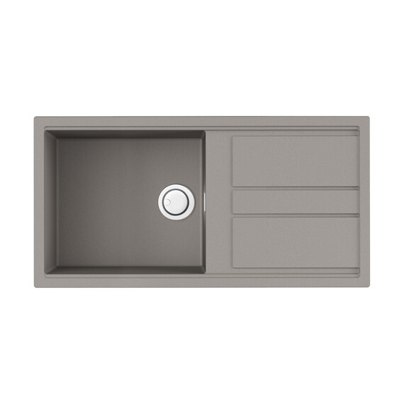 КУХОННАЯ МОЙКА OMOIKIRI KITAGAWA 100-GR ARTCERAMIC/LENINGRAD GREY  