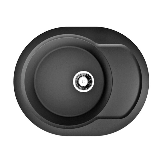 КУХОННАЯ МОЙКА OMOIKIRI MANMARU 62-BL ARTGRANIT/ЧЕРНЫЙ