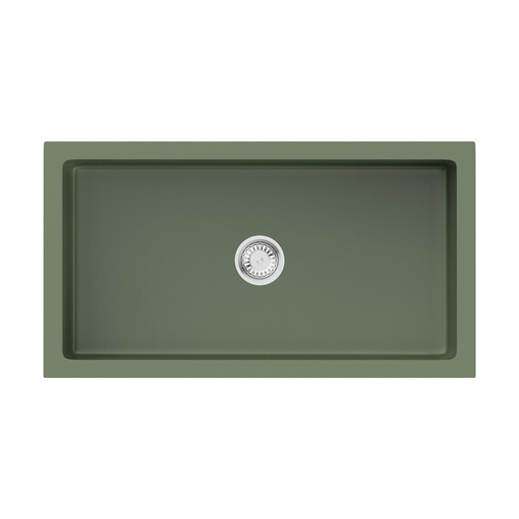 КУХОННАЯ МОЙКА OMOIKIRI MIKURA 76-OL NATCERAMIC/OLIVE