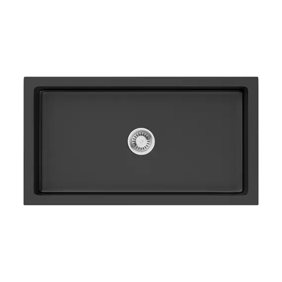 КУХОННАЯ МОЙКА OMOIKIRI MIKURA 83-BL NATCERAMIC/ЧЕРНЫЙ