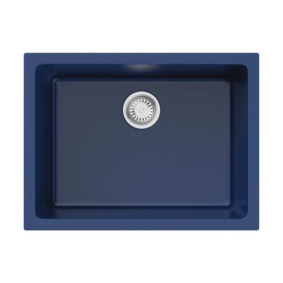 КУХОННАЯ МОЙКА OMOIKIRI OKINOSHIMA 61-U/I-IB MATT NATCERAMIC/INDIGO BLUE
